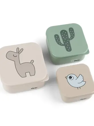Done By deer Donebydeer Snack box 3st. - Sand