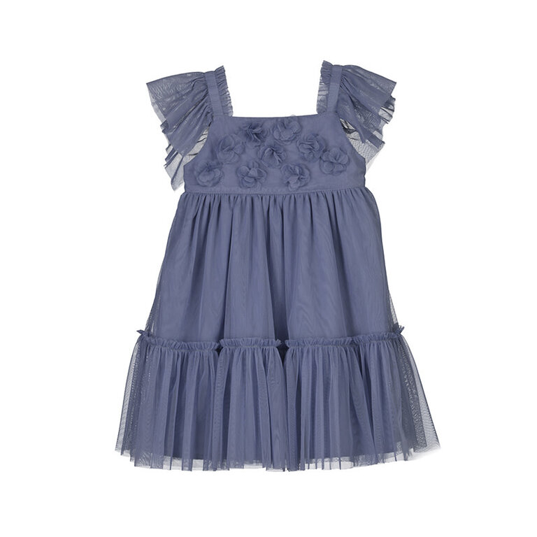 Mayoral Mayoral Tulle Dress - Sky