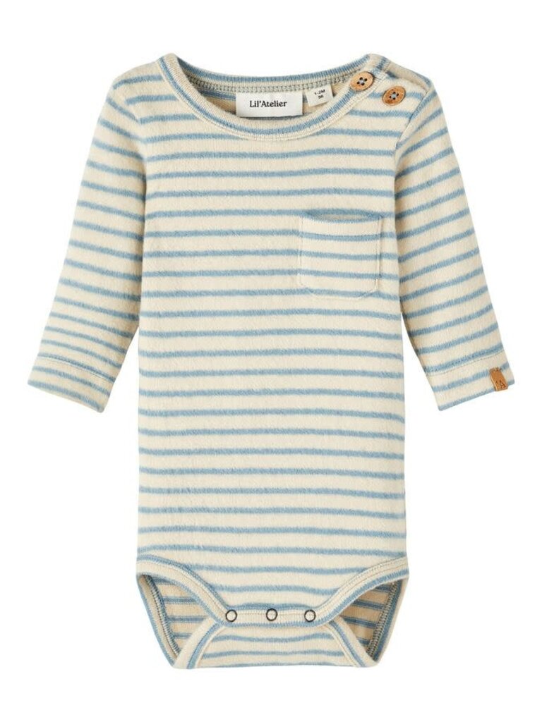 Lil Atelier Lil Atelier Body - Blue