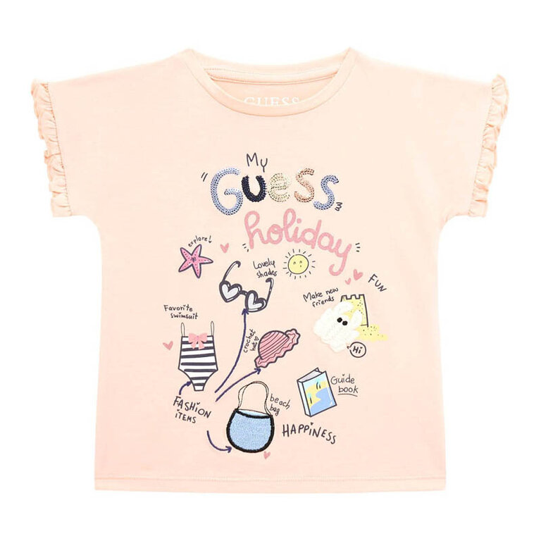 Guess Guess T-shirt - Roze