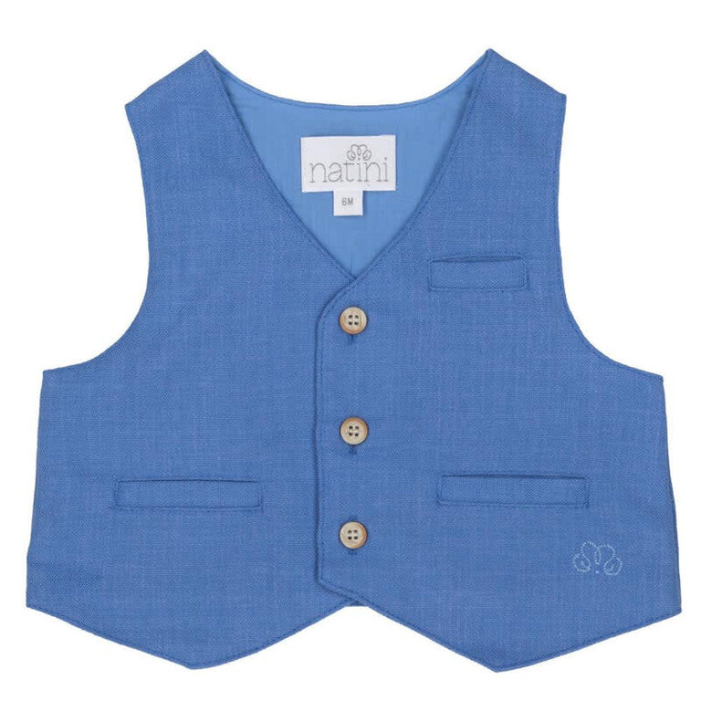 Natini Natini Spencer Gilet - Blue