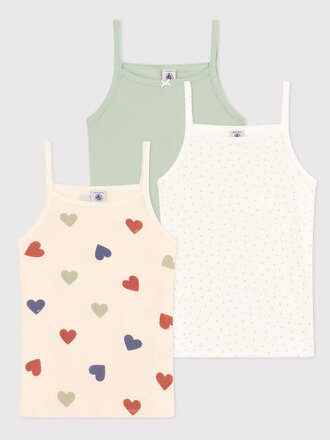 Petit Bateau Petit Bateau Onderhemd - Green