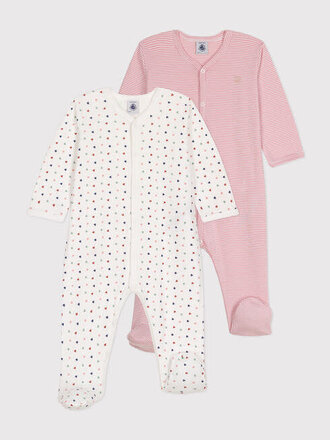 Petit Bateau Petit Bateau Stripe Pyjama - Pink