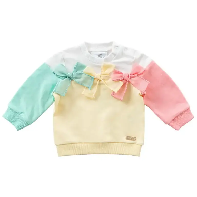 Natini Natini Sweater bow - Mix colors