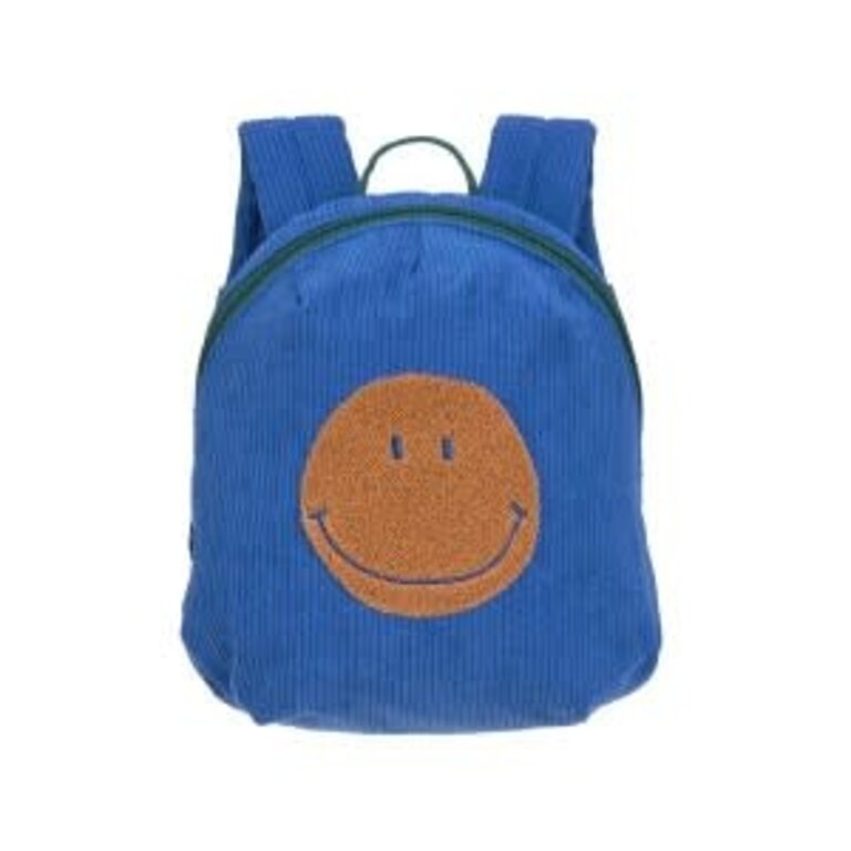 Lassig Laessig Tiny Backpack Smile - Blue