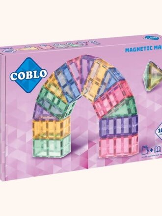 Coblo Coblo Magnetische tegels 100 stuks - Pastel
