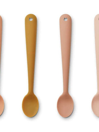 Liewood Liewood Siv Spoon 4-pack - Roze