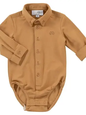 Natini Natini Bodyshirt Thomas - Cognac
