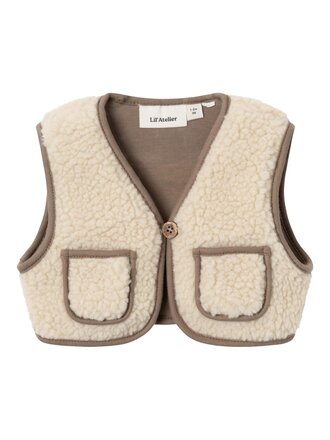 Lil Atelier Lil Atelier Mjono vest - Birch