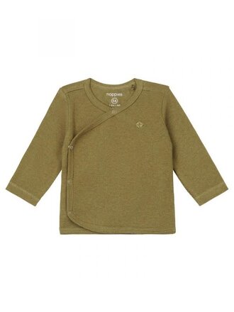 Noppies Noppies Unisex Tee Guaro long sleeve - Butternut