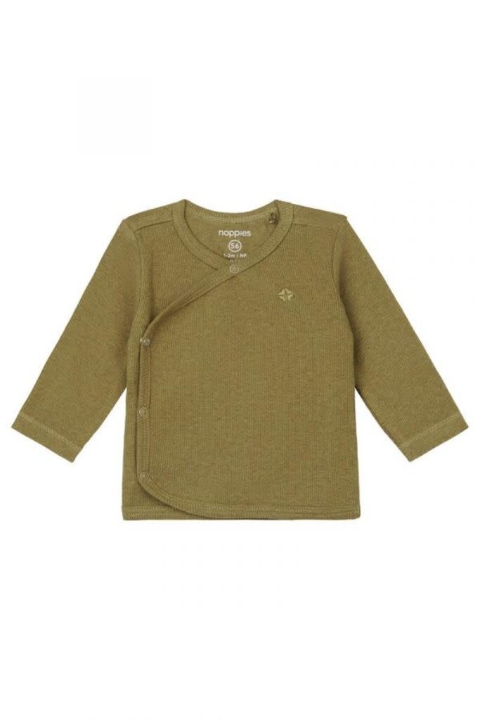 Noppies Noppies Unisex Tee Guaro long sleeve - Butternut