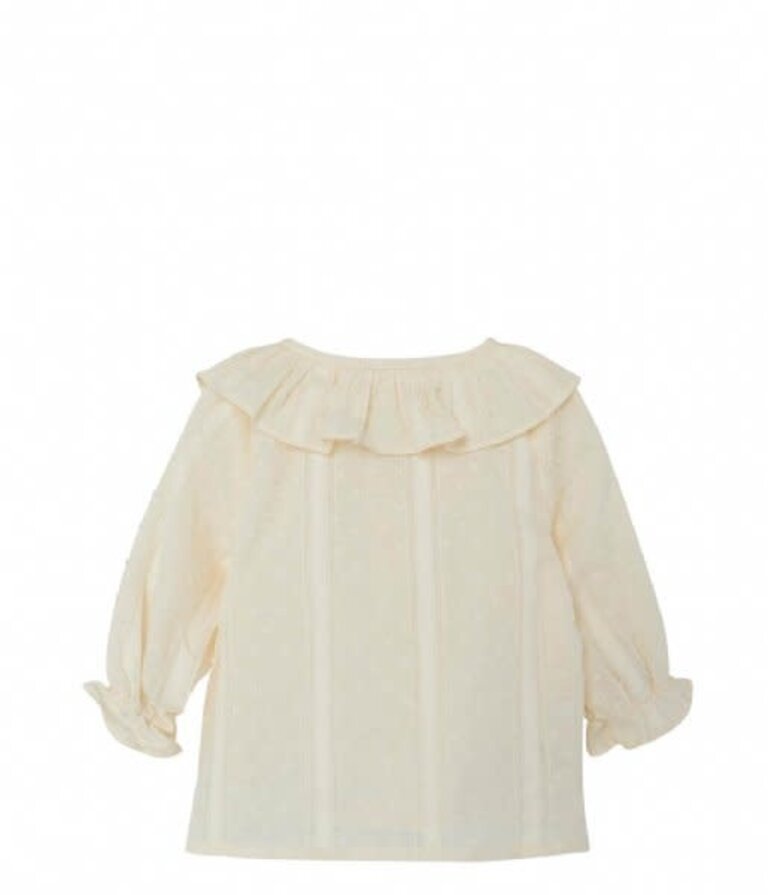 Lil Atelier Lil Atelier Loose shirt - Beige
