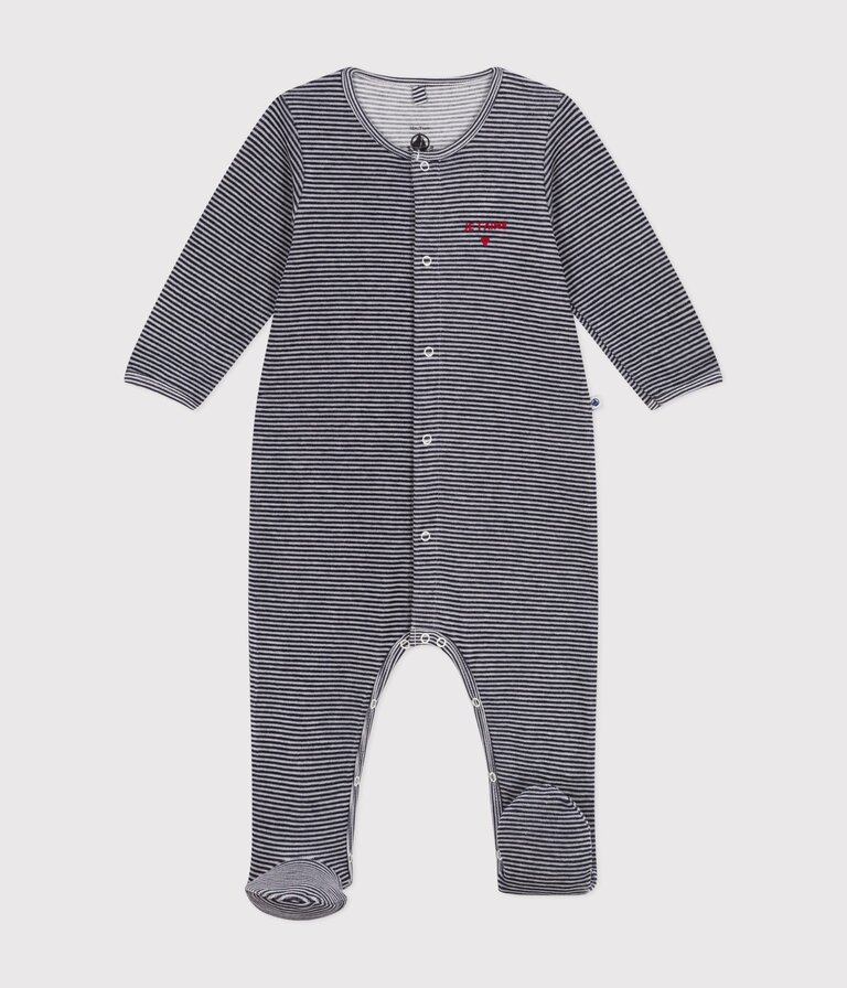 Petit Bateau Petit Bateau Pyjama - Blauwe streep