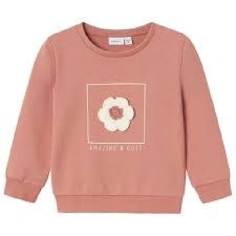 Name it Name It Sweater Bonny - Ash Rose