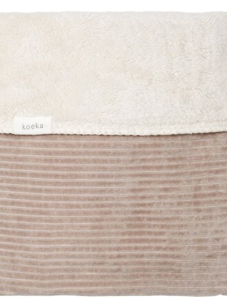 Koeka Koeka Wiegdeken Teddy Vik - Clay