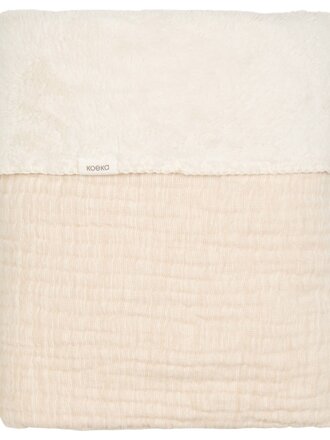 Koeka Koeka Wiegdeken teddy Rivoli - Warm White