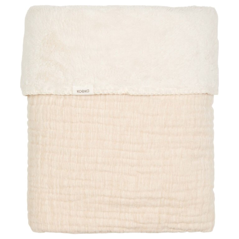 Koeka Koeka Wiegdeken teddy Rivoli - Warm White
