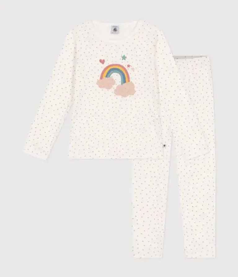 Petit Bateau Petit Bateau Pyjama - Regenboog