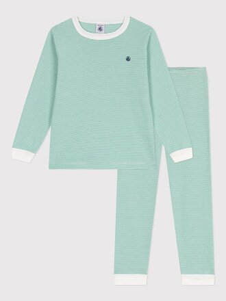 Petit Bateau Petit Bateau Pyjama - Fluo green