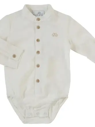 Natini Natini Bodyshirt Simon - Linen white