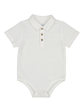 Mayoral Mayoral S/s body polo - Cream