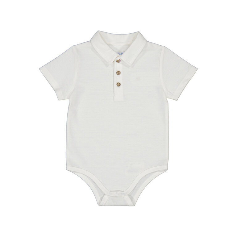 Mayoral Mayoral S/s body polo - Cream