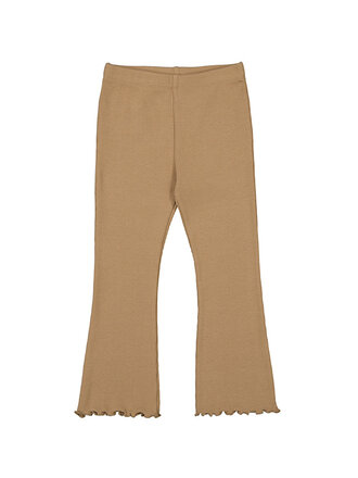 Mayoral Mayoral Ribbed flare leggings - Cinammon