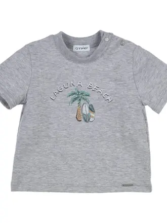 Gymp Gymp T-shirt Aerochine Laguna beach Grey - Grey Melange