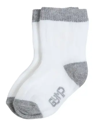 Gymp Gymp Socks Kite Two Colours - White / Grey