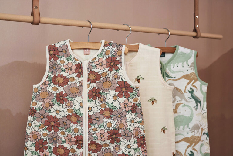 Jollein Jollein Slaapzak Hydrofiel 110cm - Blossom