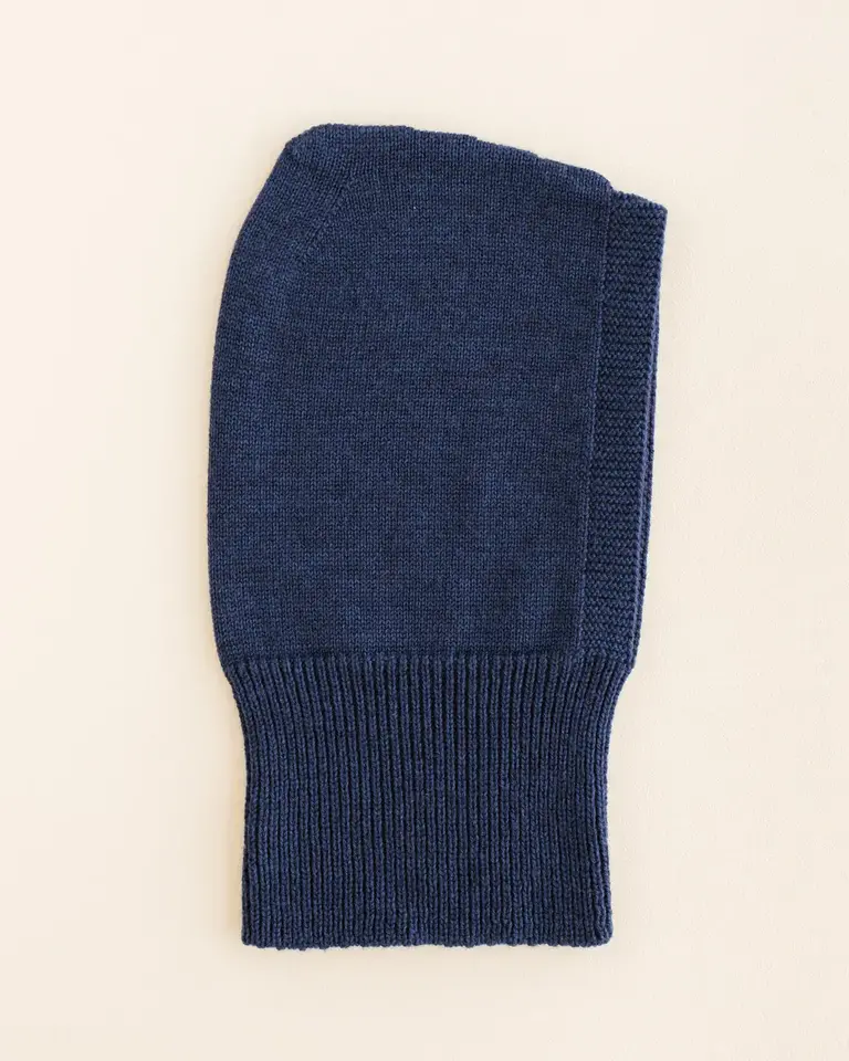 Hvid Hvid Balaclava - Blue