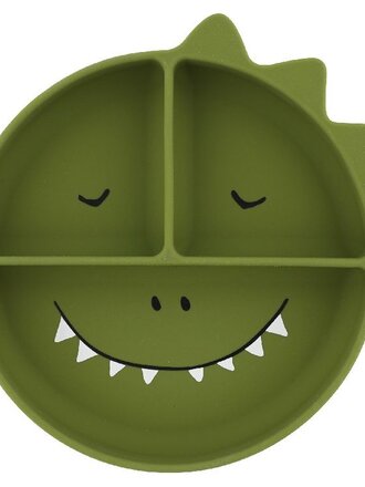 Trixie Trixie Silicone bord - Mr. Dino