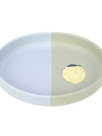 Lassig Lassig Silicone plate - Lemon