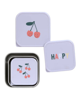 Lassig Lassig Snackbox - Cherry