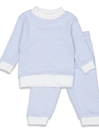 Feetje Feetje Wafel Pyjama - Blauw