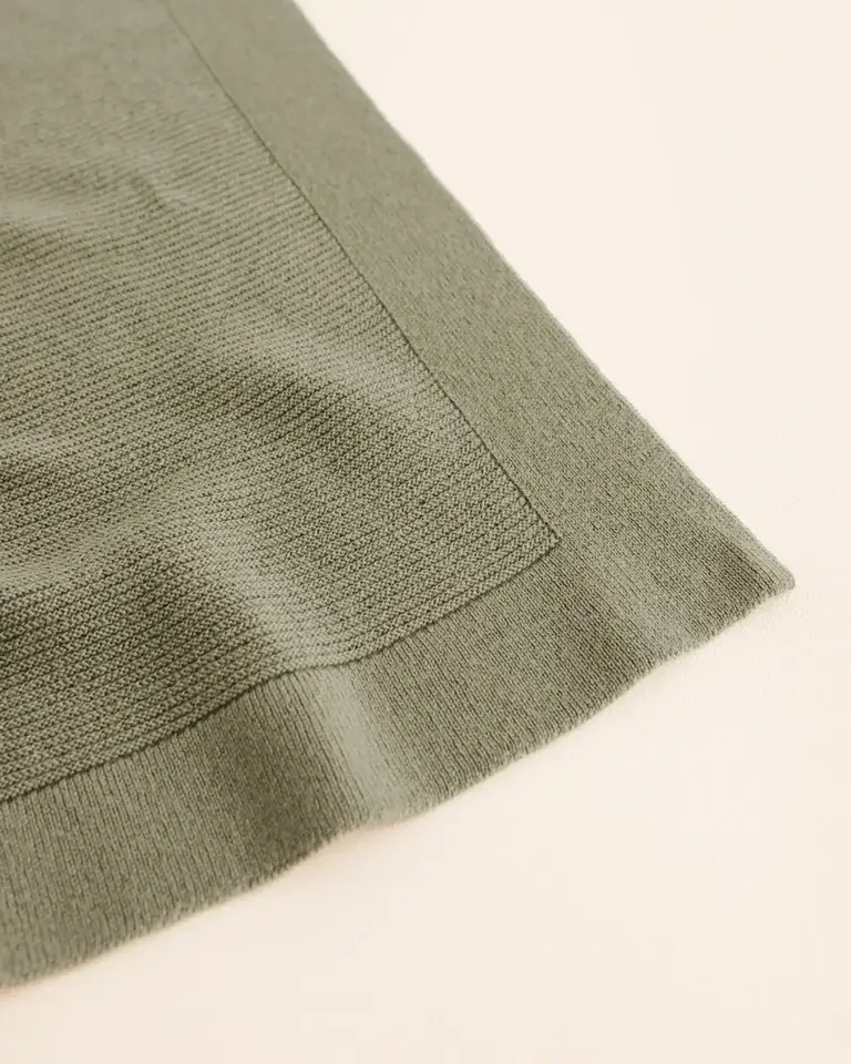Hvid Hvid Blanket Gust - Artichoke