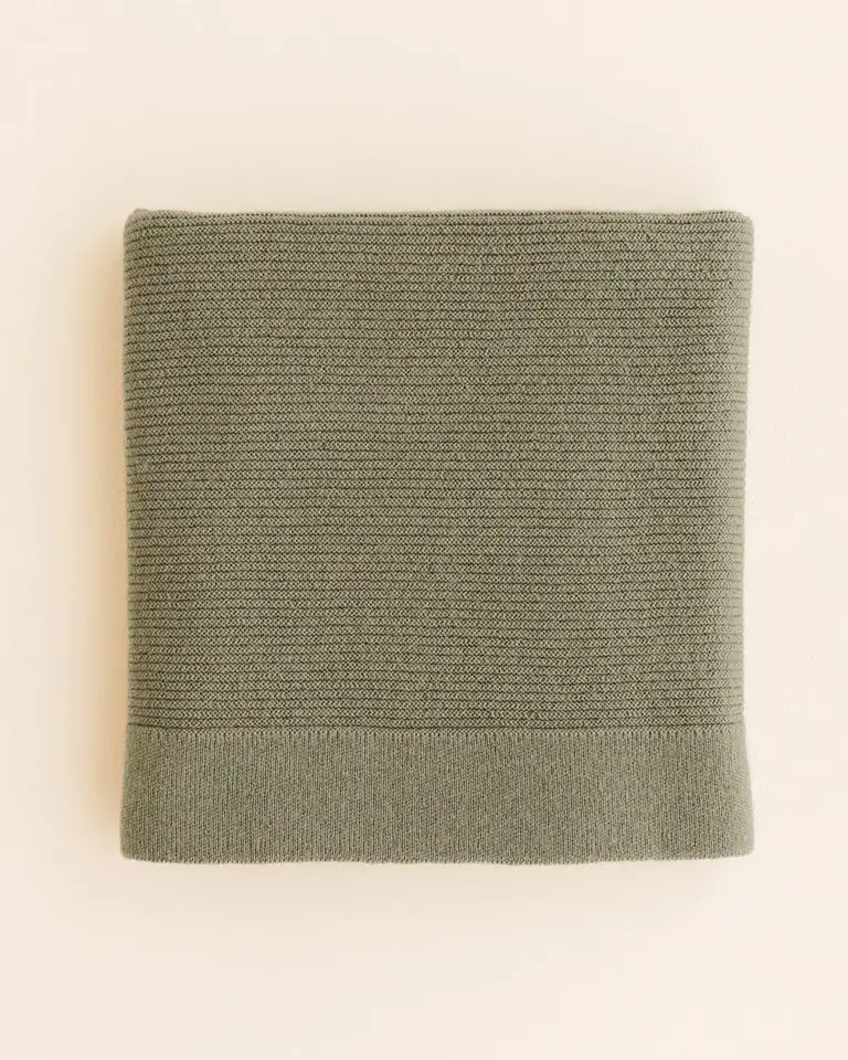 Hvid Hvid Blanket Gust - Artichoke