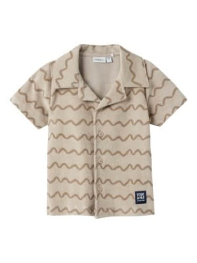 Name it Name it Hemd Terry - Chambray Beige