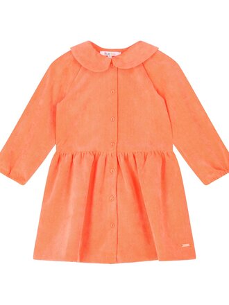 Blue Bay Blue Bay Dress Simone - Neon orange - 128