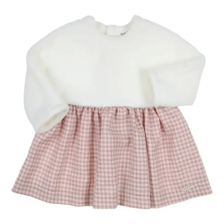 Gymp Gymp Dress Frodo - Old Rose - Off White