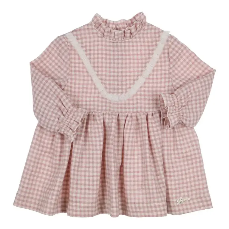 Gymp Gymp Dress Frodoo - Old Rose - Off White