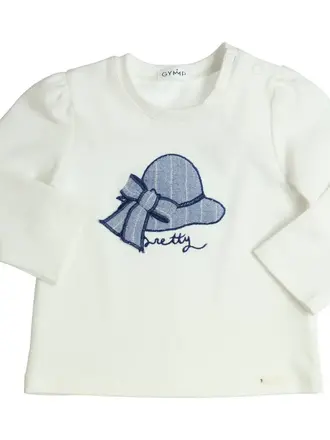 Gymp Gymp Longsleeve Aerodoux - Off White - Blue