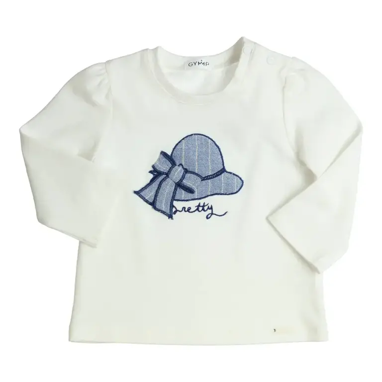 Gymp Gymp Longsleeve Aerodoux - Off White - Blue