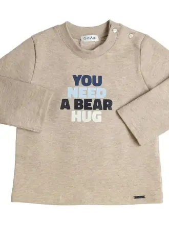 Gymp Gymp Longsleeve Aerochine - Beige - Navy