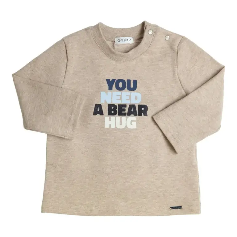 Gymp Gymp Longsleeve Aerochine - Beige - Navy