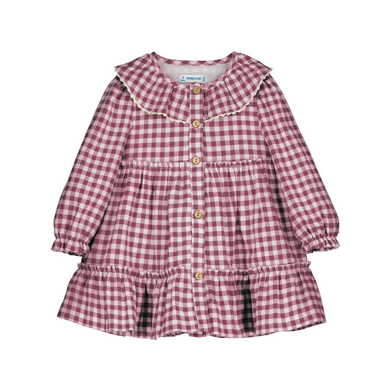 Mayoral Mayoral Vichy dress - Rose