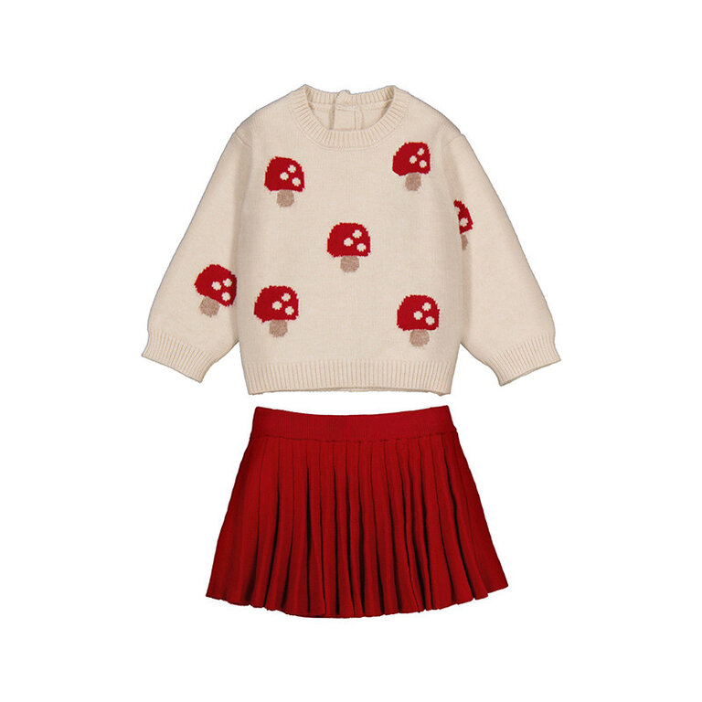 Mayoral Mayoral Tricot skirt - Red