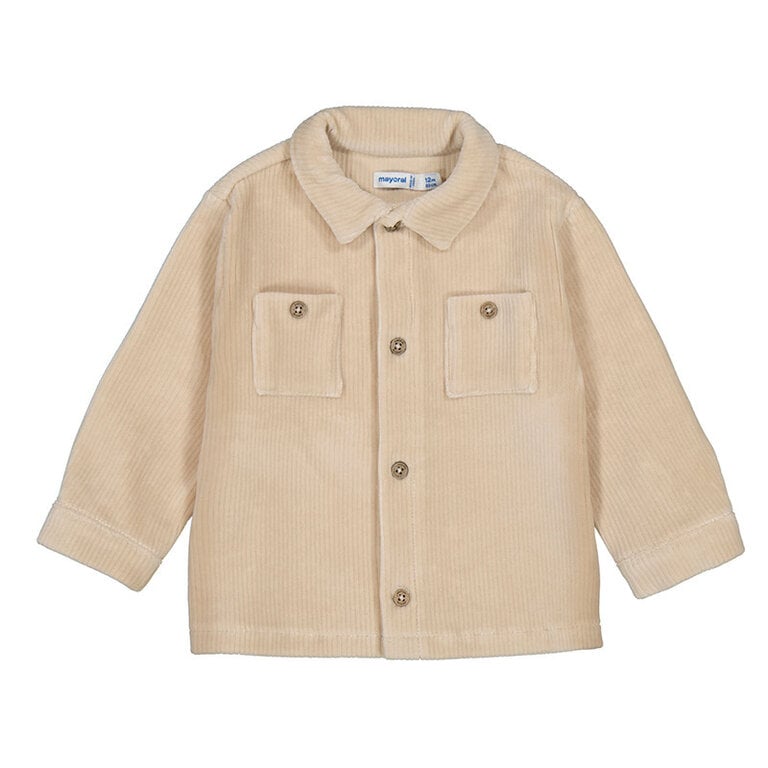 Mayoral Mayoral knit overshirt - Cereal