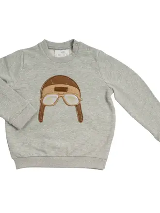 Natini Natini Sweater Pilot - Grey - 92