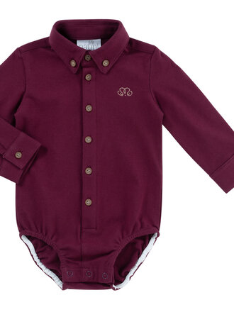 Natini Natini Shirt Thomas - Bordeaux - 110